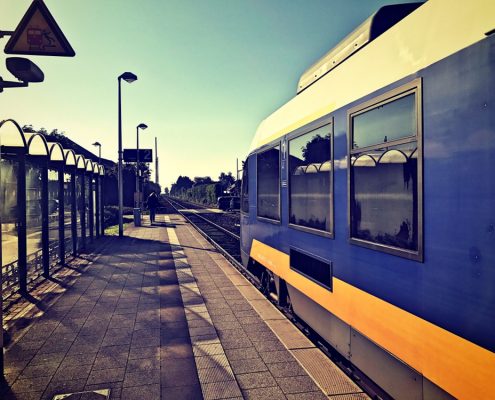 NordWestBahn im Bahnhof